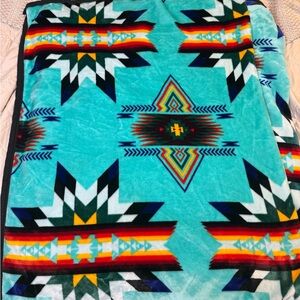 Soft Southwest Sherpa Blanket